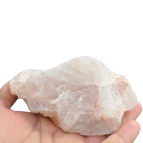 1960s Vintage Metal Flowers On A Pink Stone Mineral Rock Mid Century Figurine - Picture 7 of 10